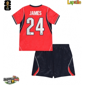 Englanti Reece James #24 Vieraspaita Lapsille MM-kisat 2026 Lyhythihainen (+ shortsit)